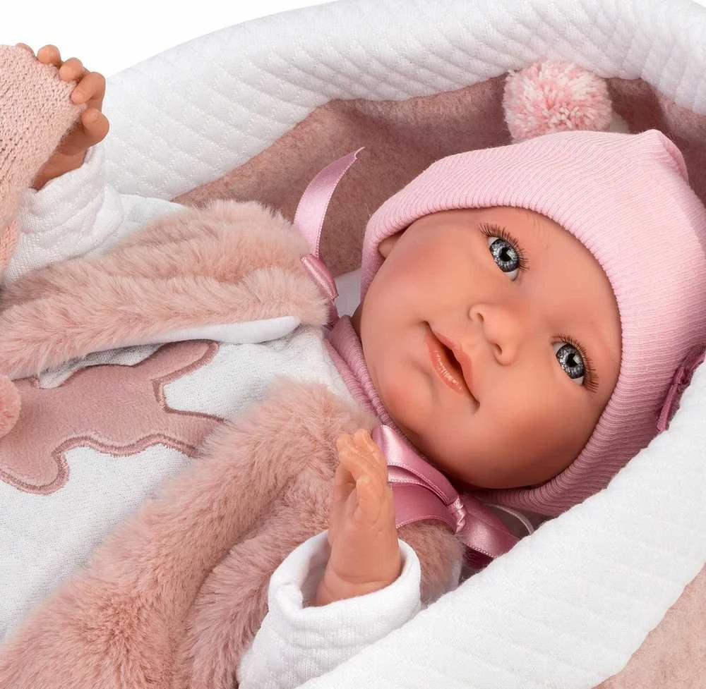 Lėlė - kūdikis Llorens Mimi Rosa 74012, 42 cm