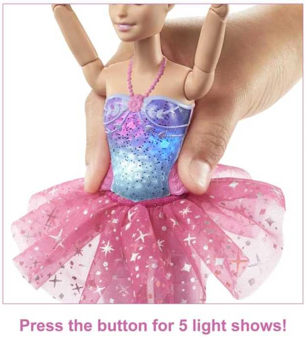 Lėlė Barbie Dreamtopia balerina su švieselėmis