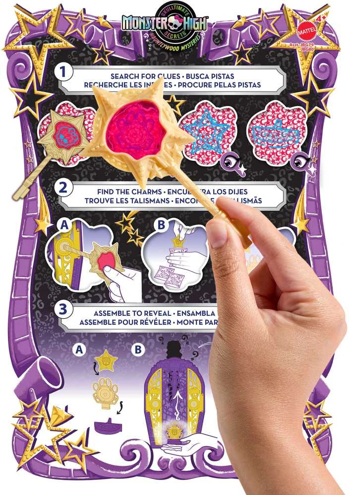 Mattel MONSTER HIGH SKULLTIMATES Klodinos siurprizas, Hauntlywood serija (JBG80)