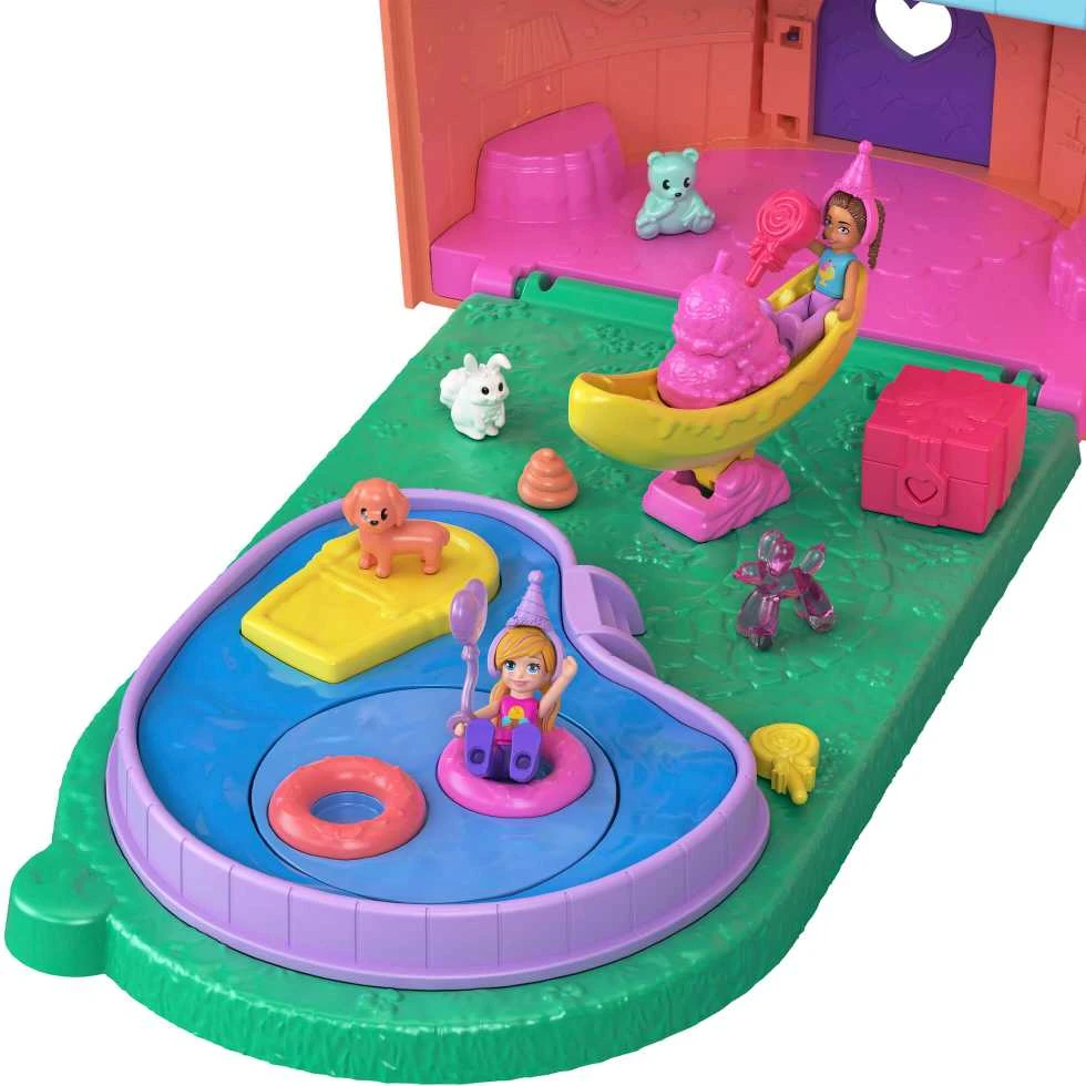 Mattel Polly Pocket Ice Cream House pramogų rinkinys (JFT91)