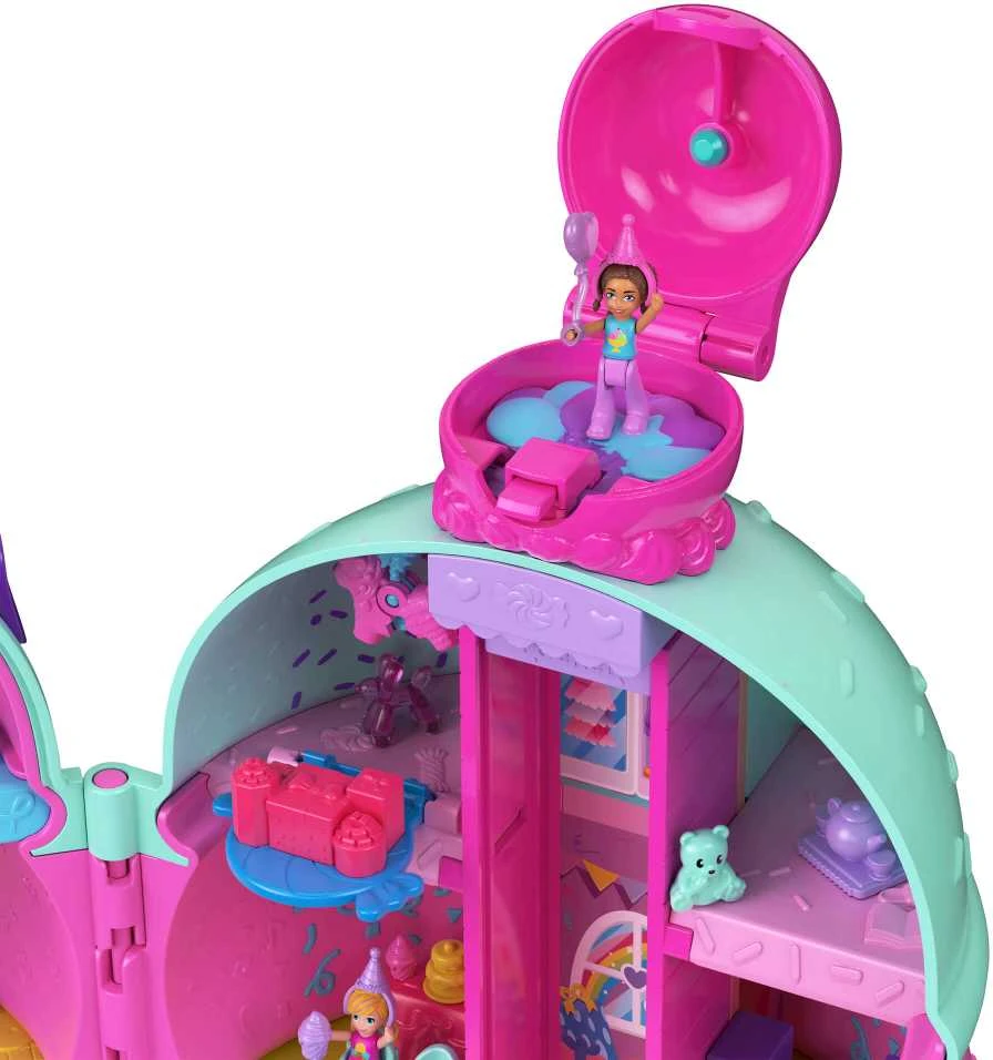 Mattel Polly Pocket Ice Cream House pramogų rinkinys (JFT91)