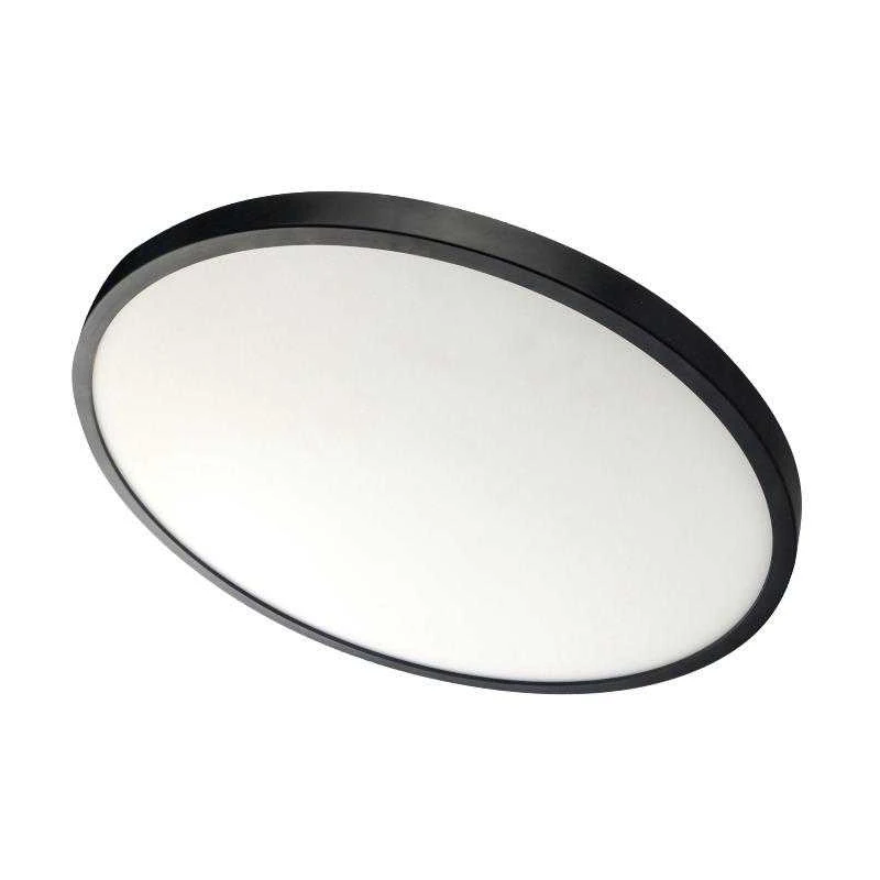 Lubinis šviestuvas Tope Lighting Lubinis juodas LED šviestuvas "TRENT" 24W