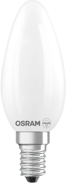 Lemputė Osram LED, B35, 4000 °K, E14, 3.4 W, 470 lm