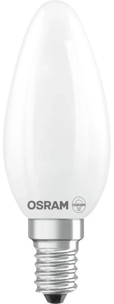 Lemputė Osram LED, B35, 4000 °K, E14, 3.4 W, 470 lm