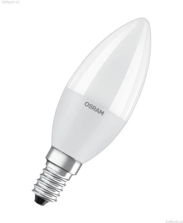 Lemputė Osram LED, B60, 2700 °K, E14, 7 W, 806 lm