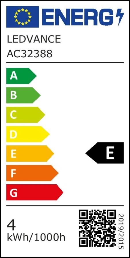LED lemputė Osram E27 4W 4000K Balta
