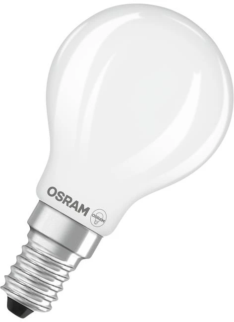 Osram 3,4W LED lemputė RETROFIT CLASSIC P, E14, matinės baltos sp., 300°, 4000K