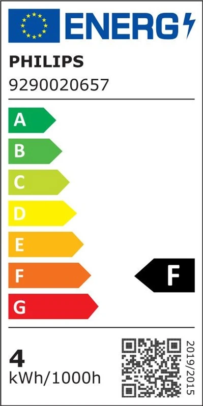 Lemputė Philips LED, PAR16, 2200 - 2700 °K, GU10, 3.8 W, 345 lm