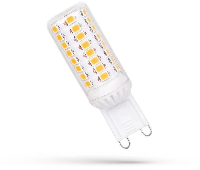 Lemputė Spectrum LED, 3000 °K, G9, 4.5 W, 530 lm