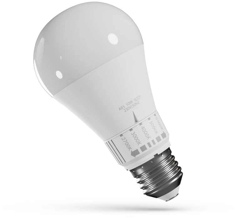 LEMP LED E-27 230V 10W 5CCT SPECTRUM