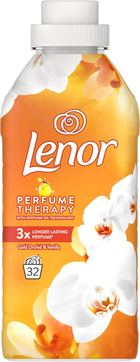 Minkštiklis LENOR Gold Orchid & Vanilla, 32 skalb., 675 ml