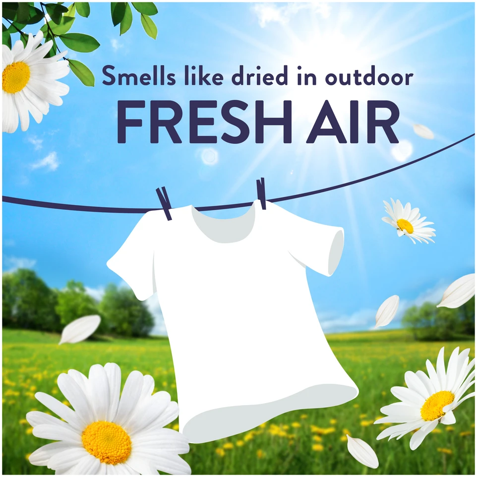 LENOR Audinių minkštiklis "Fresh Air Sensitive" 1.204 L (86 skalbimai)