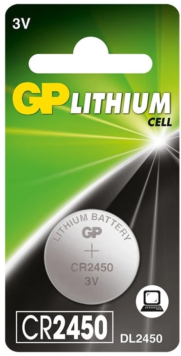 Ličio baterija GP GPPBL2450030, CR2450, 3 V