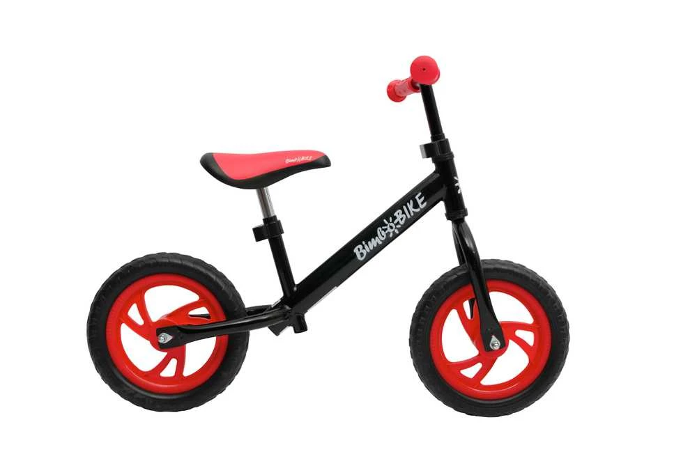 Bimbo_ Bike Balansinis dviratis Bimbo Bike 75900, juodas, 12″