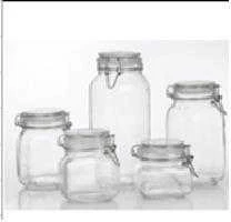 Domoletti GLASS JAR IN SQUARE SHAPE 800ML