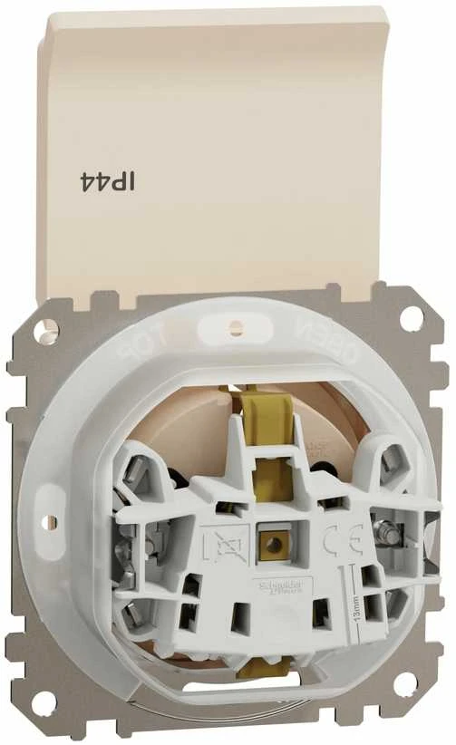 Schneider Electric GN.SCHUKO PRZ.IP44 BEIGE SEDNA APRAŠYMAS