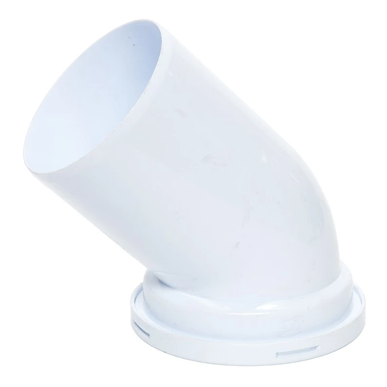 Ani_Plast Unitazo alkūnė Ani Plast W4220, 45°, Ø 110/141 mm, balta