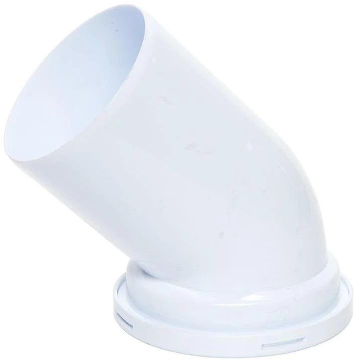 Ani_Plast Unitazo alkūnė Ani Plast W4220, 45°, Ø 110/141 mm, balta