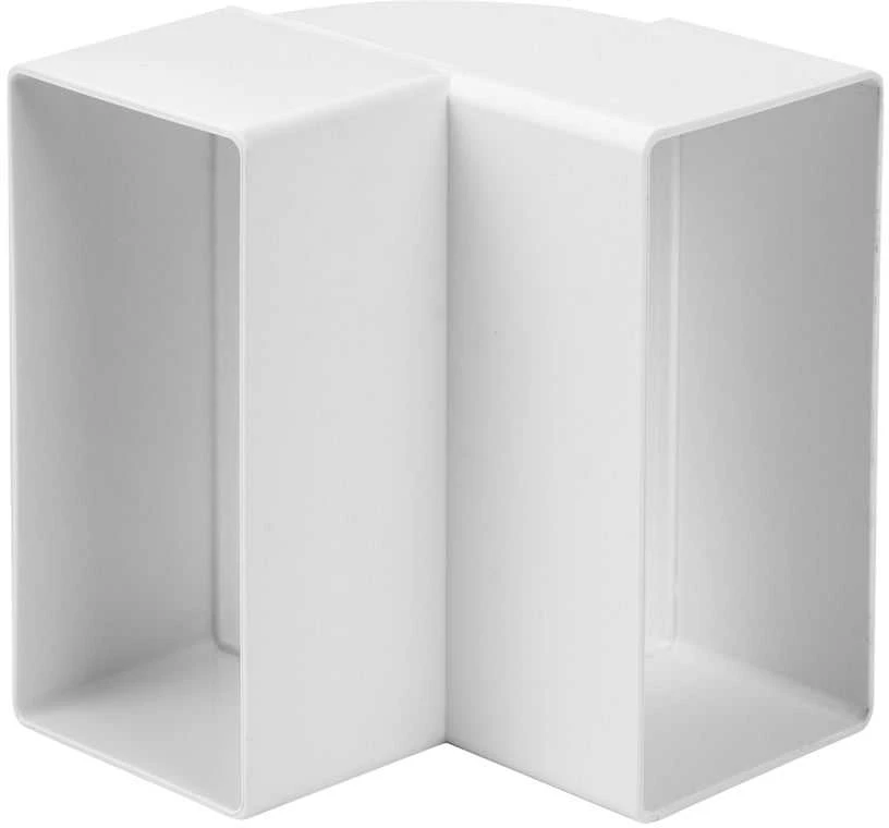 Ventiliacijos alkūnė EUROPLAST KLV25-90, 220 x 55 mm, 90°