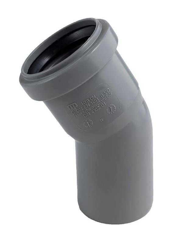 Magnaplast Vidaus kanalizacijos alkūnė HTplus, Ø 40 mm, 15°