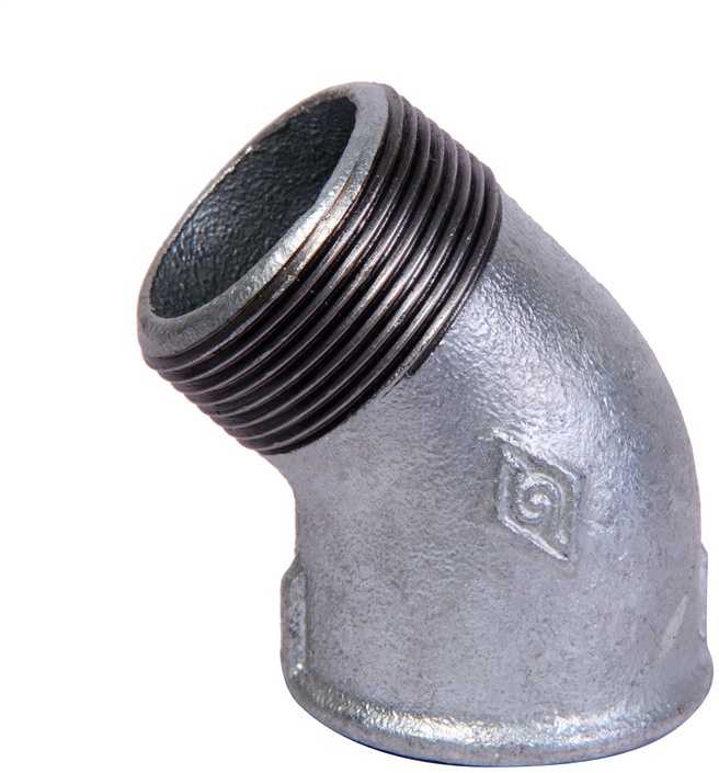 Jinan_Meide Alkūnė G 121, JINAN MEIDE, 1/2", 45°, vid/išor sriegis