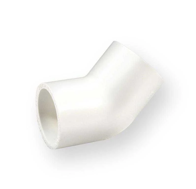 Nibco Alkūnė 417-005, PVC-U, 1/2″x 45°, klijuojamas vidus