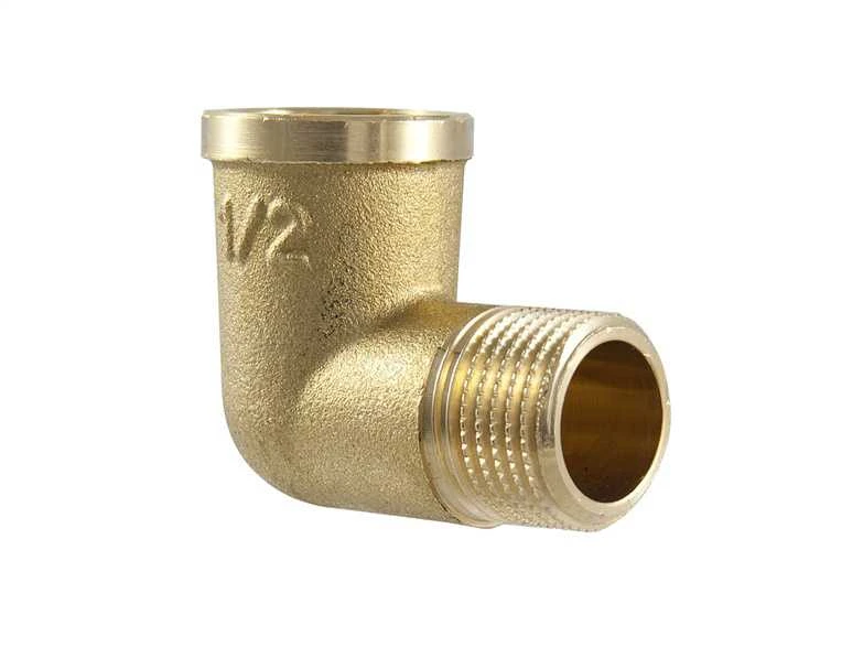 Alkūnė TDM Brass 210PP, 90 °, 1 1/2", žalvaris