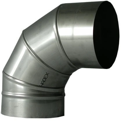 Līkums Wadex, 120 mm, 90 °