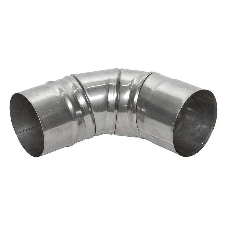 Kaminų alkūnė WADEX 116, D130 mm 90°