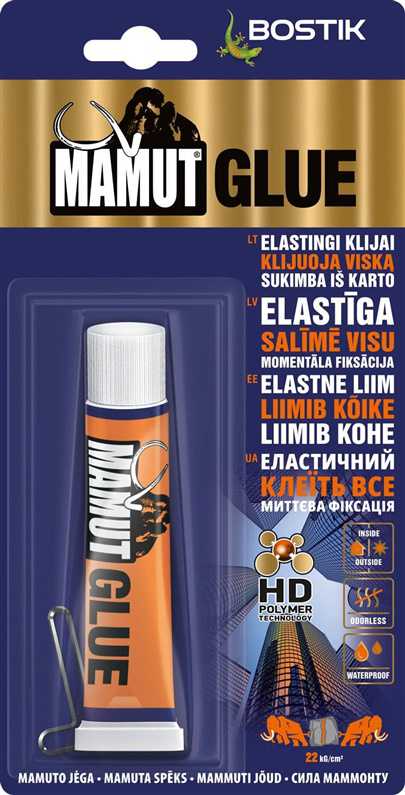 Līme Bostik Mamut līme balta 25ml