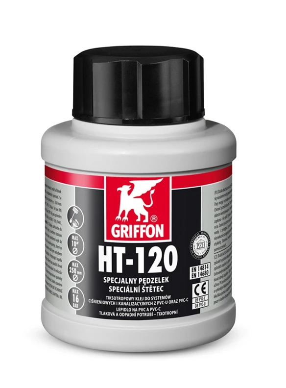 Līme caurulēm un viedgabaliem Nibco HT-120, 0.125 l