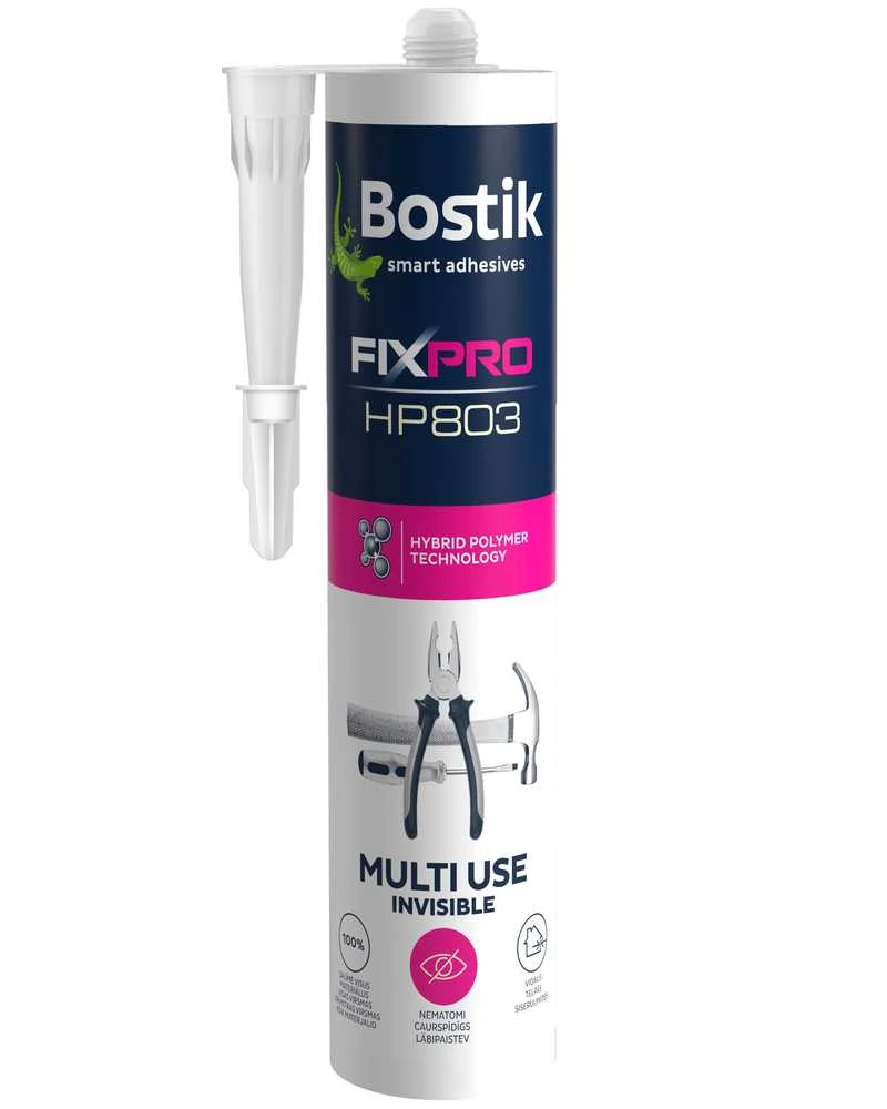 Bostik FixPro HP803 klijų tūbelė su antgaliu