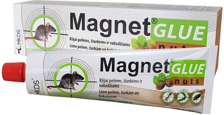 Mkds MAGNET GLUE NUTS klijai pelėms, žiurkėms ir vabzdžiams 135 g