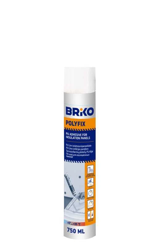 Briko POLYSTYRENE PANELS GLUE POLYFIX