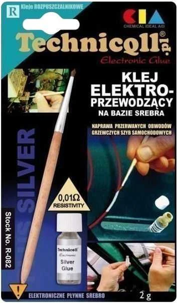Blow Sidabro pagrindo elektrai laidūs klijai Technicqll 2g