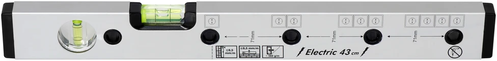 Gulsčiukas elektrikams KOVINE, 430 mm
