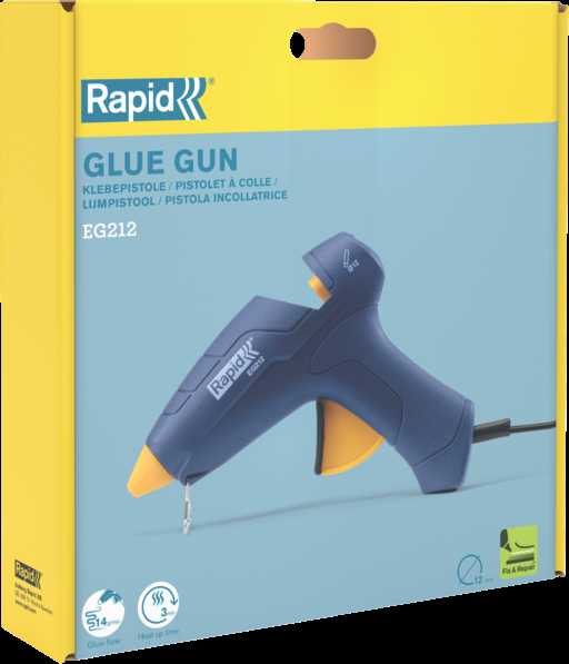 klijų pistoletas Rapid EG212 200 W