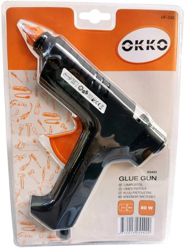 Okko klijų pistoletas Sourcing GLUE GUN 16/80W 11.2MM.GS/CE