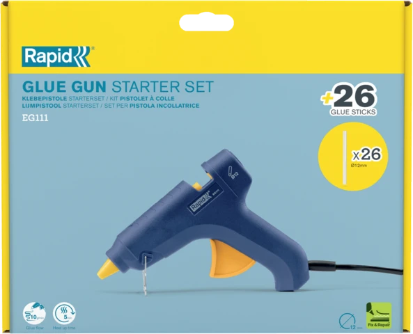 GLUE GUN RAPID EG111 + 500G GLUE