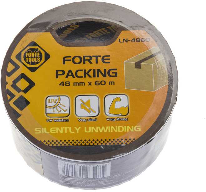 Forte Tools Forte QUIETLY UNROLLED PACKING TAPE FORTE TOO