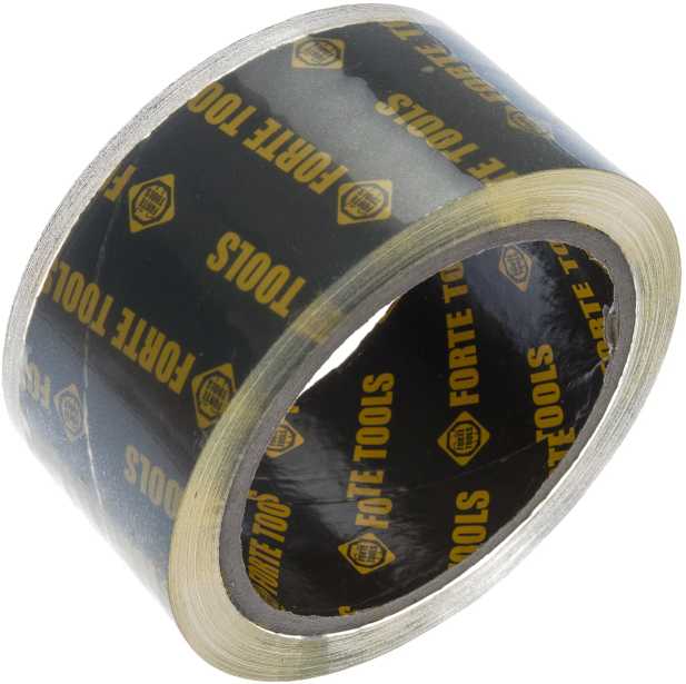 Forte_Tools Lipnioji juostelė FORTE TOOLS, 60 m × 48 mm, skaidri