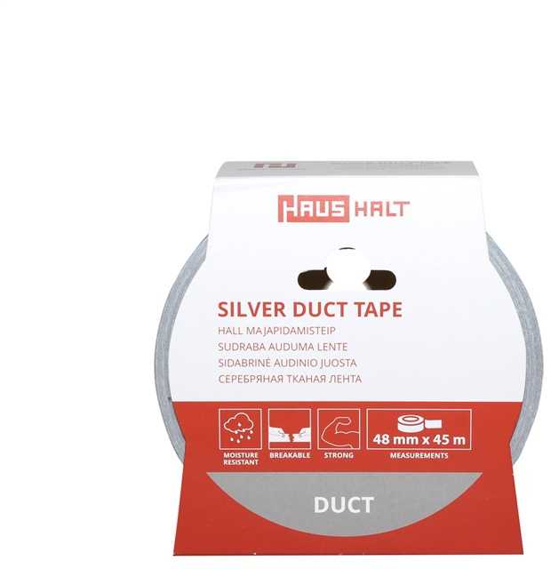 Haushalt Smart DUCT TAPE 48/45 M Sidabrinis (HOT MELT)