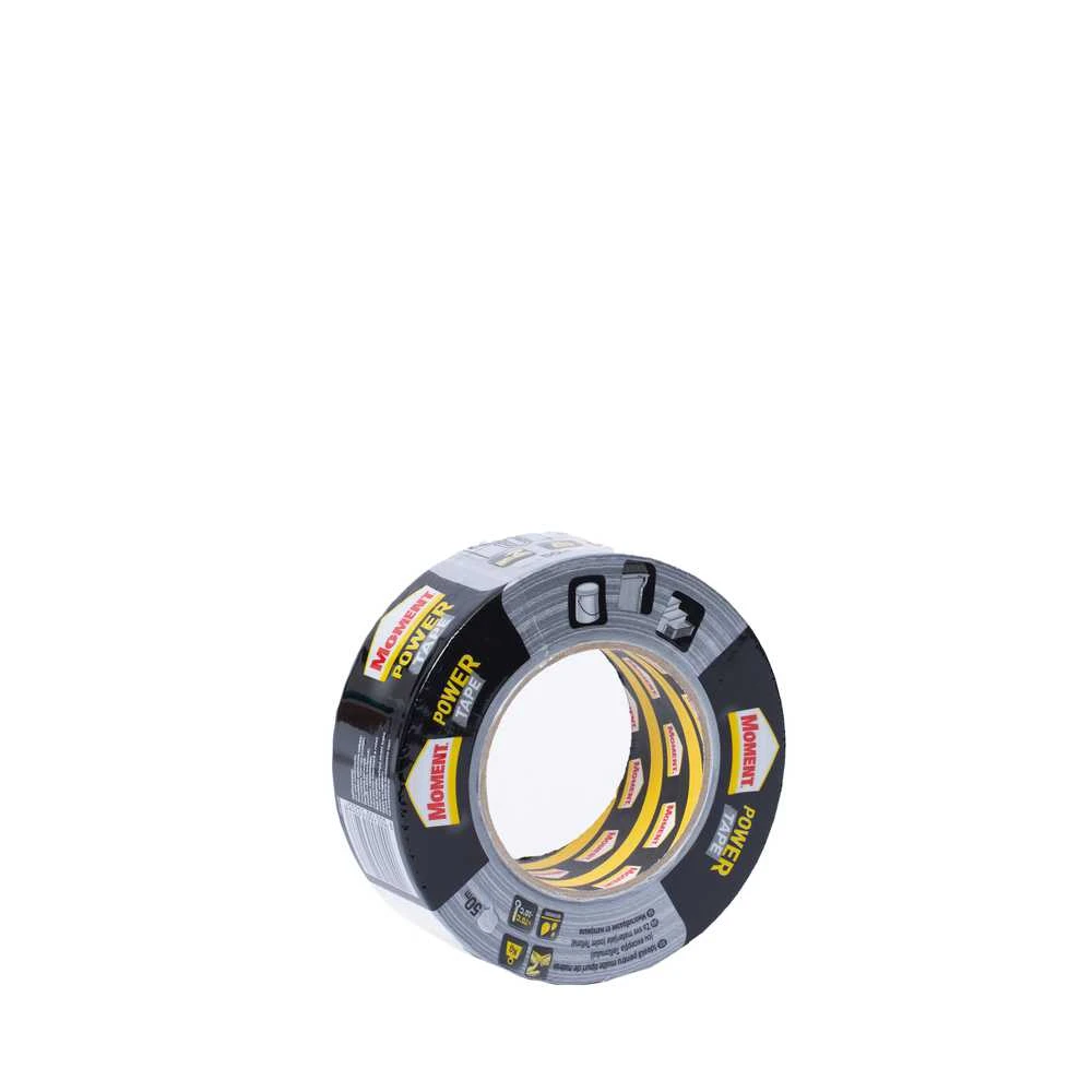 Lipnioji juostelė MOMENT POWER TAPE, 50 m × 50 mm, sidabrinė