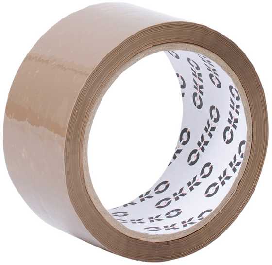 Lipnioji juostelė OKKO, 60 m × 48 mm, ruda
