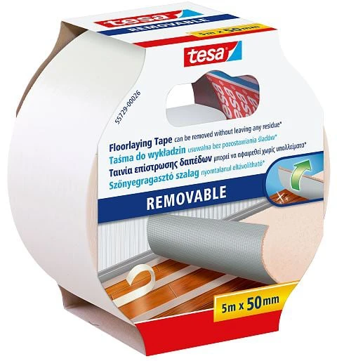 Līmlente Tesa 55731, divpusējs, 10 m x 50 mm