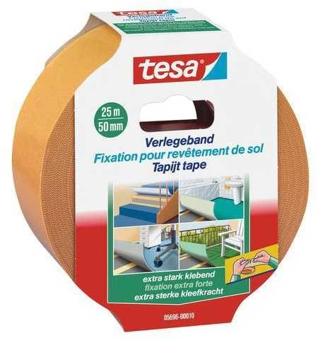 Dvipusio lipnumo juosta grindų dangai tesa Extra Strong 5mx50mm