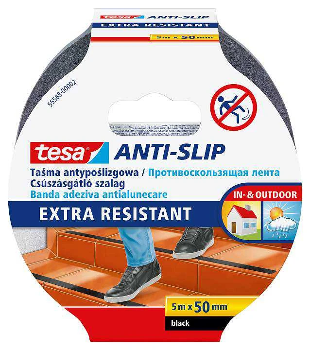 Līmlente Tesa extra resistant, Vienpusējs, 5 m x 5 cm