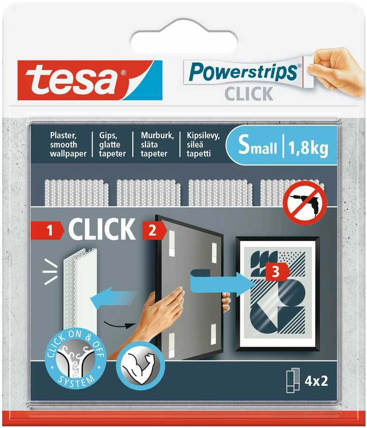 Lipni juostelė Tesa Power-Strips 77720 Dvipusė 0.06 m x 2 cm