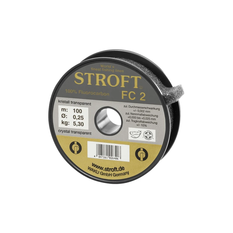 Valas STROFT Fluorocarbon FC2 25m 0,22mm