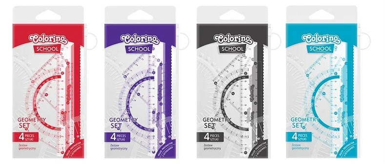 Colorino Ruler Set 39606PTR